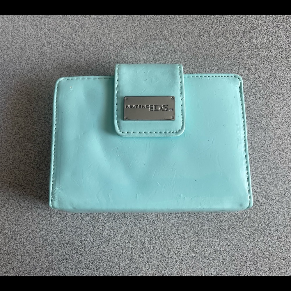 Nintendo DS Green Vinyl Case